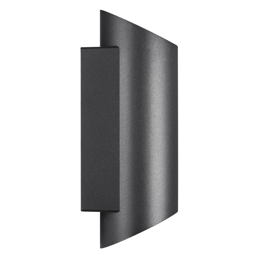 Nordlux - Iluminação de parede exterior NICO 2xGU10/25W/230V IP54 preto