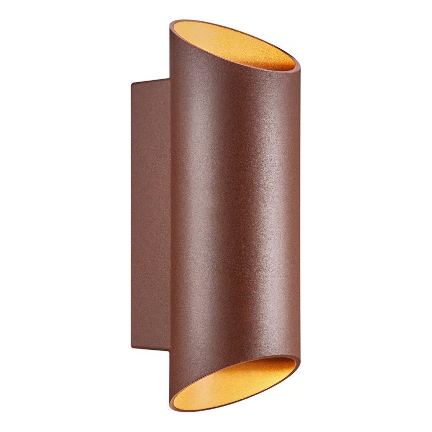 Nordlux - Iluminação de parede exterior NIKO 2xGU10/35W/230V IP54