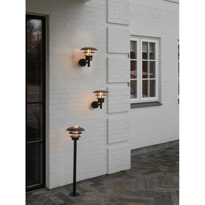 Nordlux - Iluminação de parede exterior NOIR 1xE27/60W/230V IP44