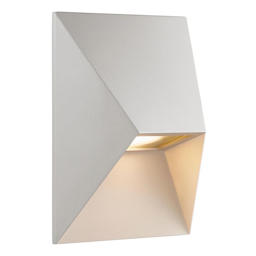 Nordlux - Iluminação de parede exterior PONTIO 1xGU10/25W/230V branco