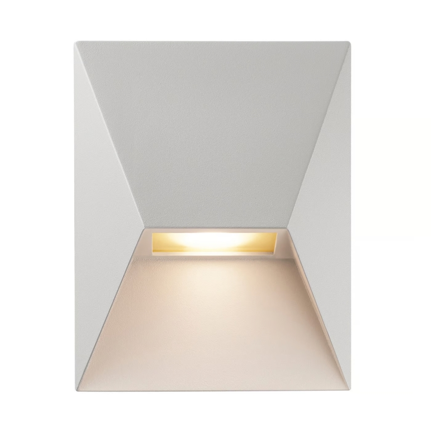 Nordlux - Iluminação de parede exterior PONTIO 1xGU10/25W/230V branco