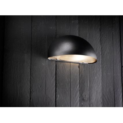 Nordlux - Iluminação de parede exterior SCORPIUS 1xE14/40W/230V IP33 preto