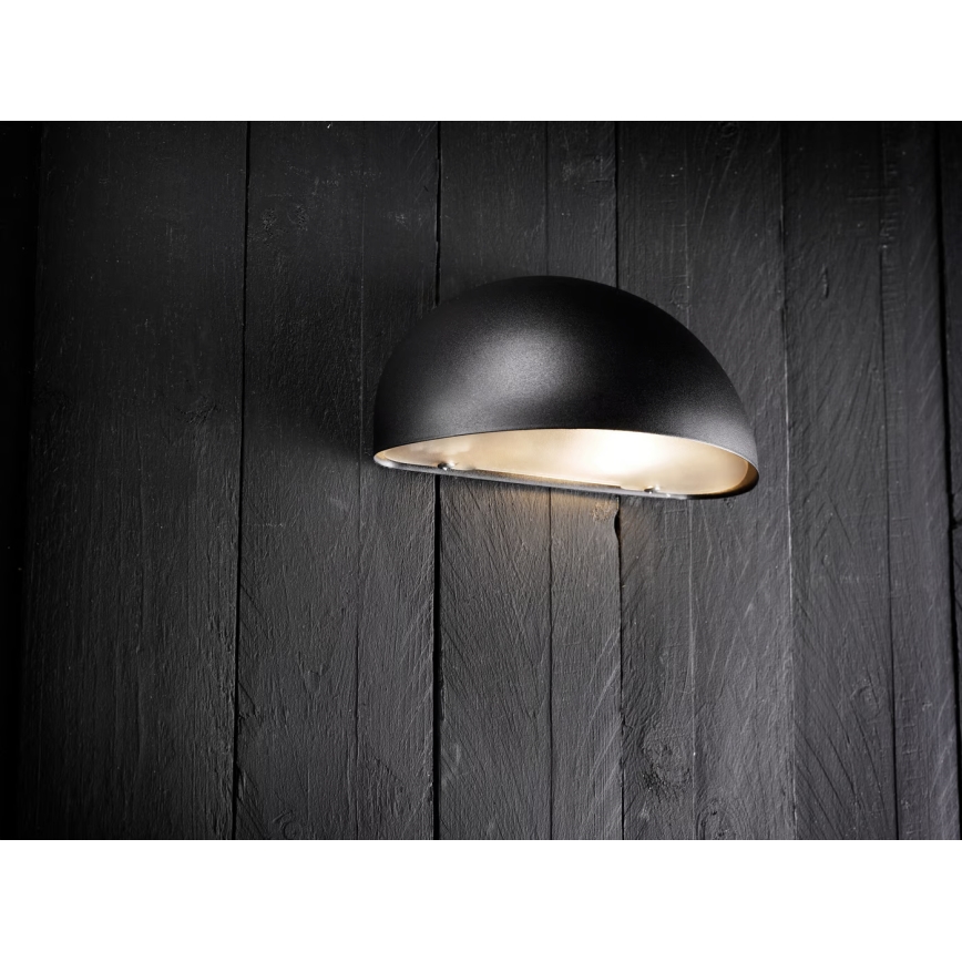 Nordlux - Iluminação de parede exterior SCORPIUS 1xE14/40W/230V IP33 preto