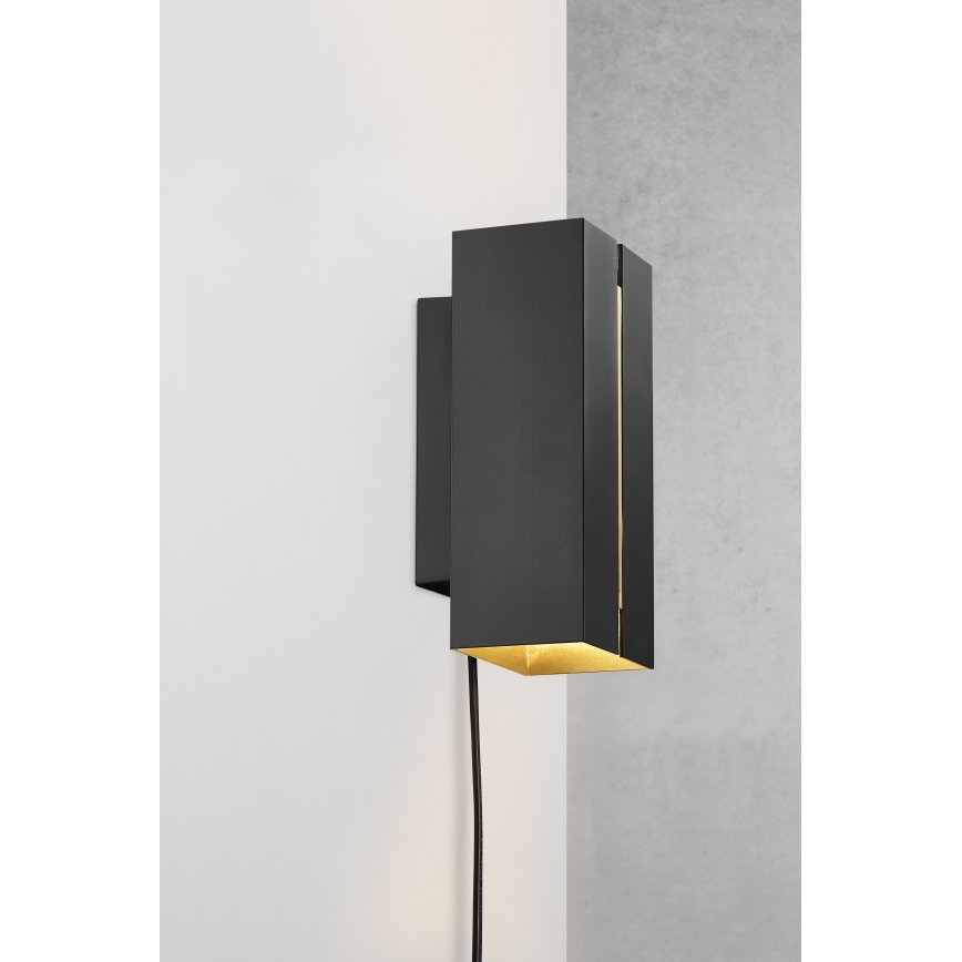 Nordlux - Iluminação de parede LED com regulação CURTIZ 2xLED/4,5W/230V preto