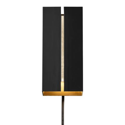 Nordlux - Iluminação de parede LED com regulação CURTIZ 2xLED/4,5W/230V preto