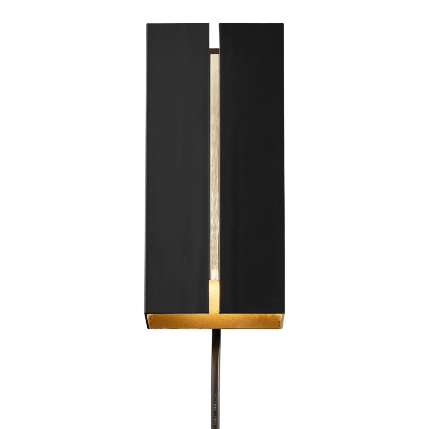 Nordlux - Iluminação de parede LED com regulação CURTIZ 2xLED/4,5W/230V preto