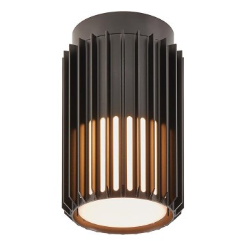 Nordlux - Iluminação de teto exterior ALUDRA 1xE27/15W/230V preto