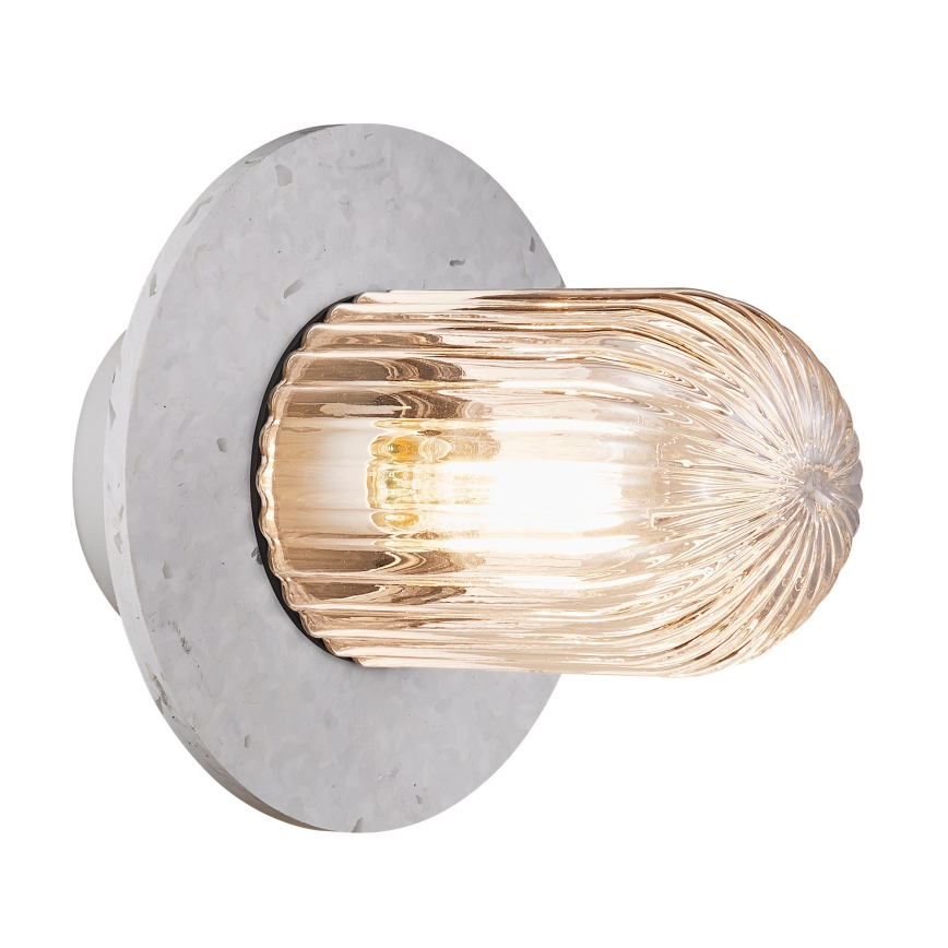 Nordlux - Iluminação de teto exterior JANUKA 1xE27/60W/230V IP54 branco