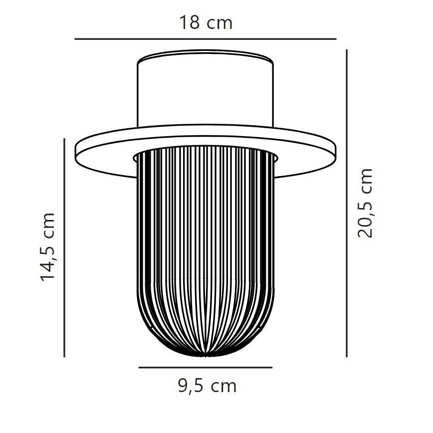 Nordlux - Iluminação de teto exterior JANUKA 1xE27/60W/230V IP54 branco