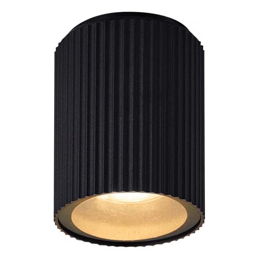 Nordlux - Iluminação de teto exterior KYKLOP 1xGU10/15W/230V IP54 preto