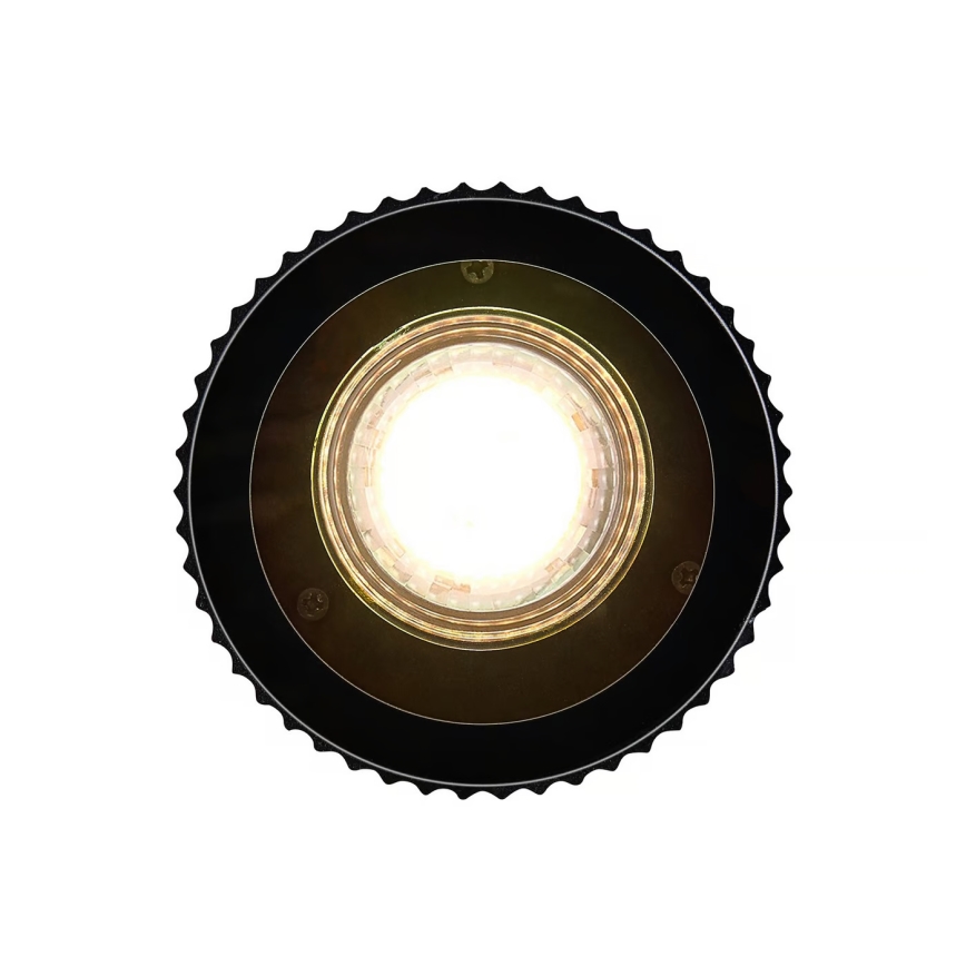 Nordlux - Iluminação de teto exterior KYKLOP 1xGU10/15W/230V IP54 preto