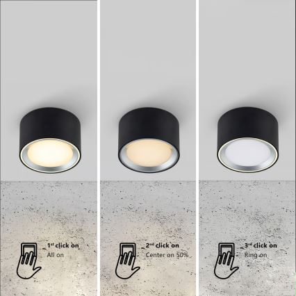 Nordlux - Iluminação de teto LED com regulação FALLON LED/5,5W/230V 2700K branco