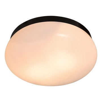Nordlux - Iluminação de teto para casa de banho FOAM 2xE27/55W/230V IP44 preto
