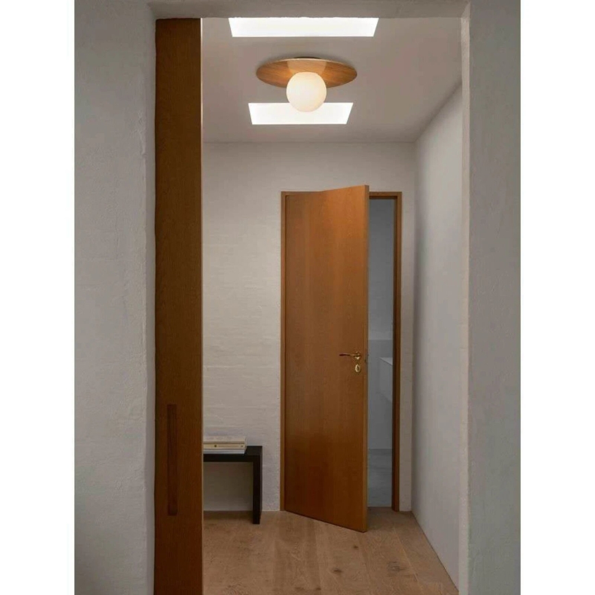 Nordlux - Iluminação de teto para casa de banho SIONA 1xE27/60W/230V IP44 bege