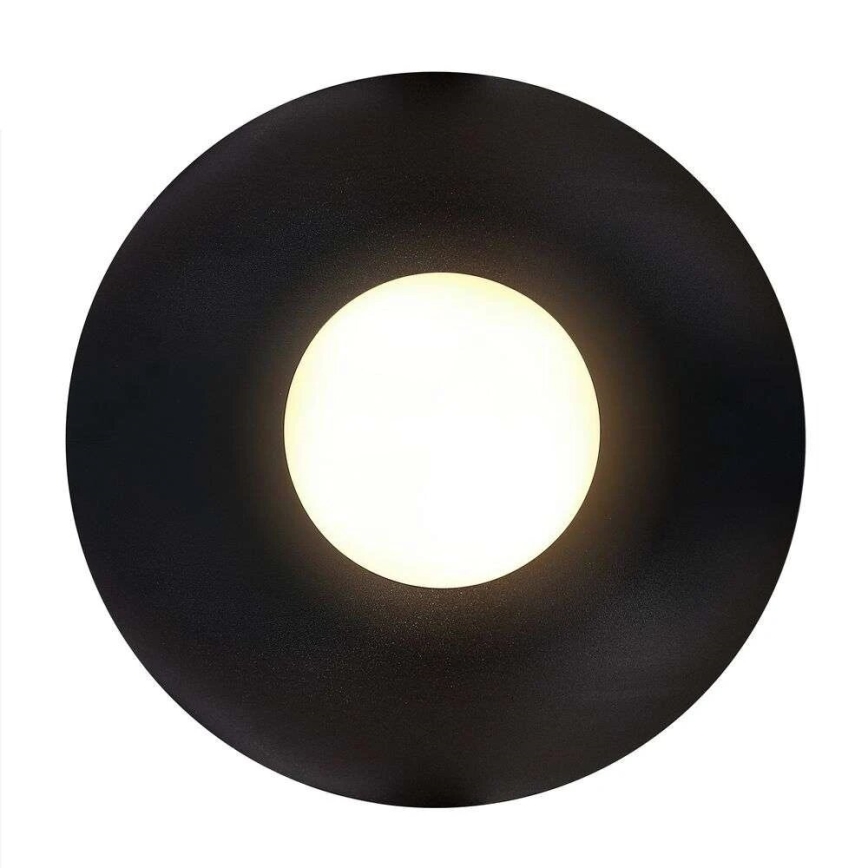 Nordlux - Iluminação de teto para casa de banho SIONA 1xE27/60W/230V IP44 preto