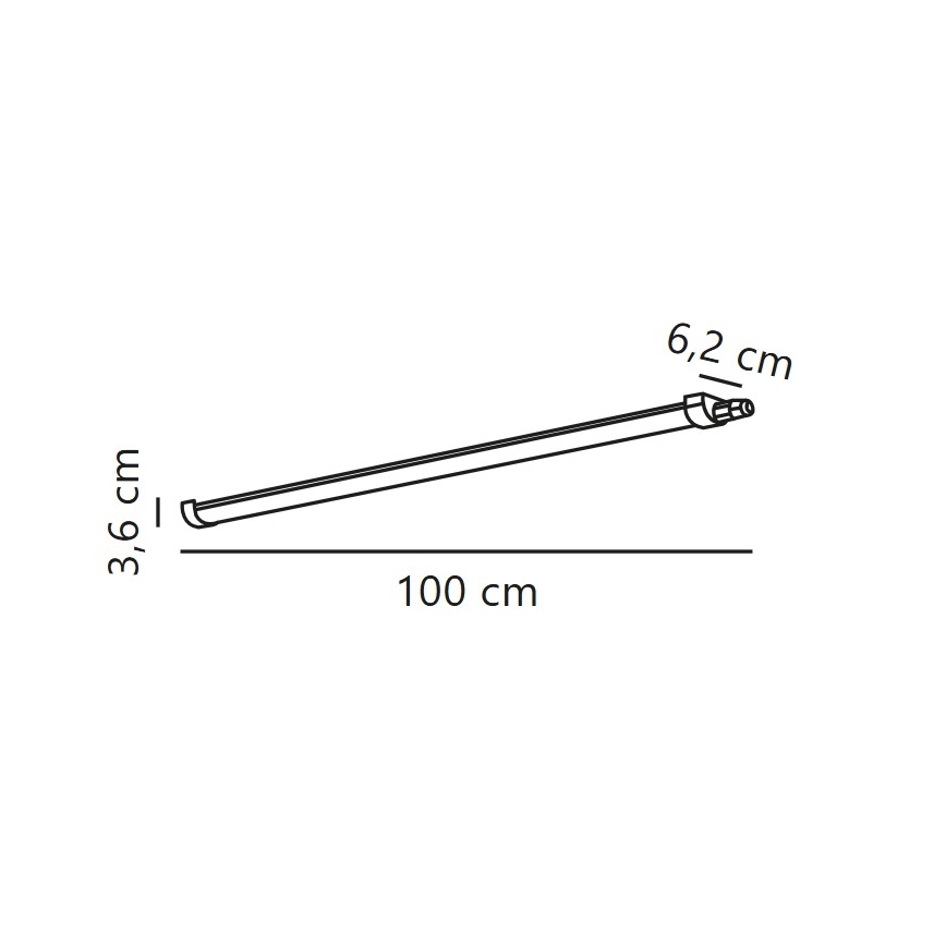 Nordlux - Iluminação de trabalho LED MARISOL LED/13,5W/230V 4000K IP65
