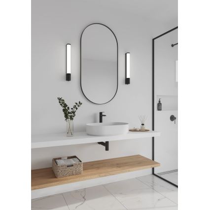 Nordlux - Iluminação LED em espelho para casa de banho MALAIKA LED/6W/230V IP44 preto
