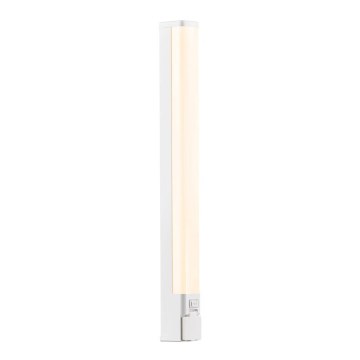 Nordlux - Iluminação LED para espelho de casa de banho com tomada integrada SJAVER LED/15W/230V IP44 60 cm branca