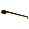 Nordlux - Iluminação LED para espelho de casa de banho com tomada MALAIKA LED/15W/230V IP44 68,4cm preta