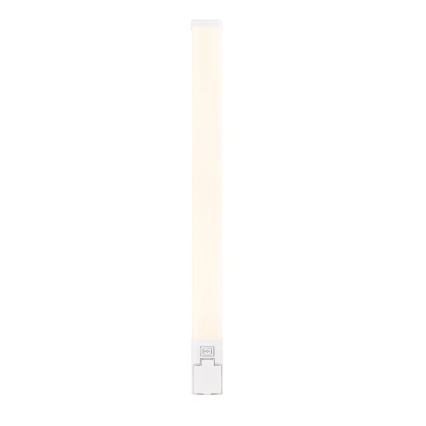 Nordlux - Iluminação LED para espelho de casa de banho com tomada integrada SJAVER LED/15W/230V IP44 60 cm branca