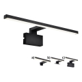 Nordlux - Iluminação LED para espelho de casa de banho MARLEE LED/8,9W/230V IP44 4000K 50 cm preto
