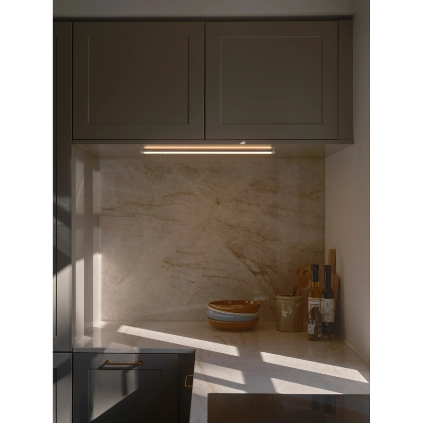 Nordlux - Iluminação para armário de cozinha LED PRESTON LED/8W/230V 3000/4000K 55 cm