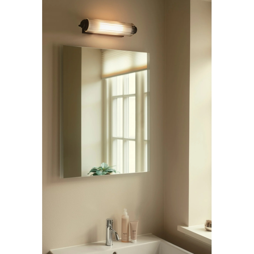 Nordlux - Iluminação para espelho de casa de banho NIMAL 2xE14/25W/230V IP44 preta