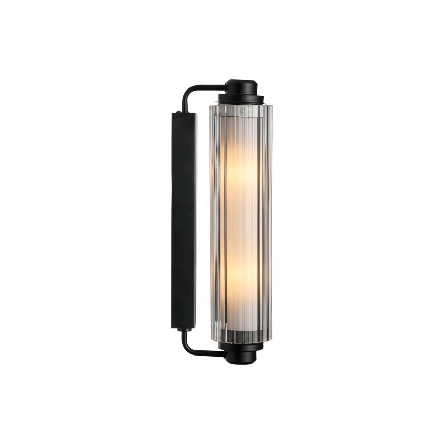 Nordlux - Iluminação para espelho de casa de banho NIMAL 2xE14/25W/230V IP44 preta