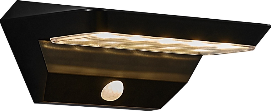 Nordlux - Iluminação solar de parede LED com sensor AGENA LED/5W/3,7V IP44