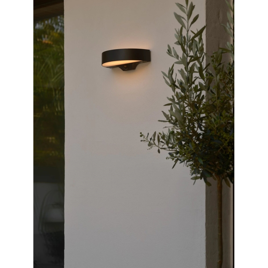 Nordlux - Iluminação solar de parede LED com sensor MONAY LED/5W/5V 3000K IP44