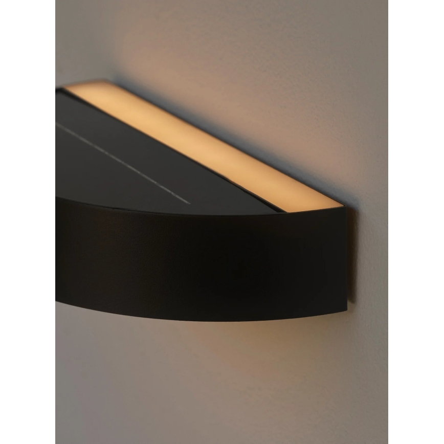 Nordlux - Iluminação solar de parede LED com sensor MONAY LED/5W/5V 3000K IP44