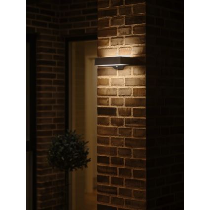 Nordlux - Iluminação solar de parede LED com sensor MONAY LED/5W/5V 3000K IP44