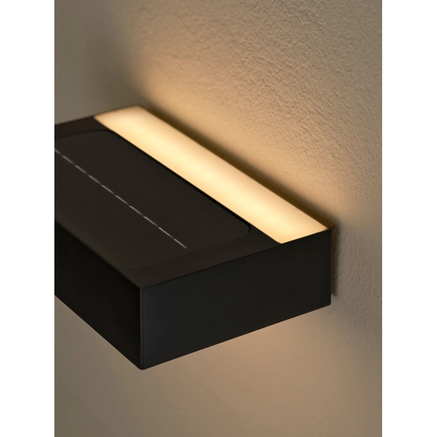 Nordlux - Iluminação solar de parede LED com sensor MONAY LED/5W/5V 3000K IP44