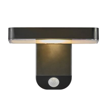 Nordlux - Iluminação solar de parede LED com sensor RICA LED/5W/3,7V IP44 2200 mAh angular