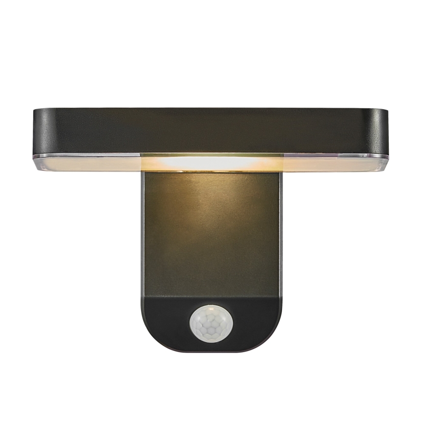 Nordlux - Iluminação solar de parede LED com sensor RICA LED/5W/3,7V IP44 2200 mAh angular