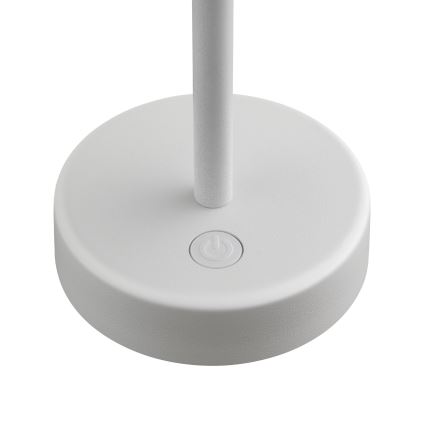 Nordlux - Lâmpada de mesa exterior recarregável LED regulável ELLEN LED/2,8W/3,7V IP44 branca