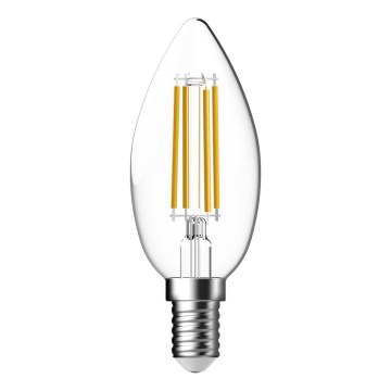 Nordlux - Lâmpada LED FILAMENT C35 E14/5,9W/230V 4000K