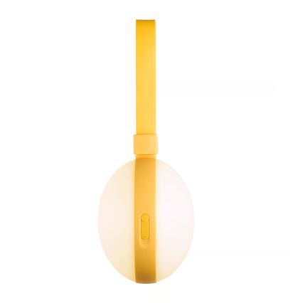 Nordlux - Lâmpada portátil recarregável LED/1W/3,7V IP54 1500 mAh amarela
