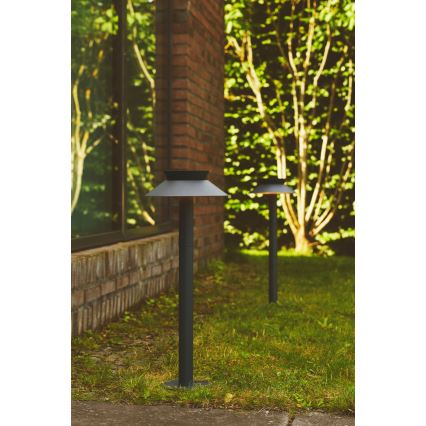 Nordlux - Lâmpada solar LED com sensor JUSTINA LED/5W/3,7V IP44 1800 mAh