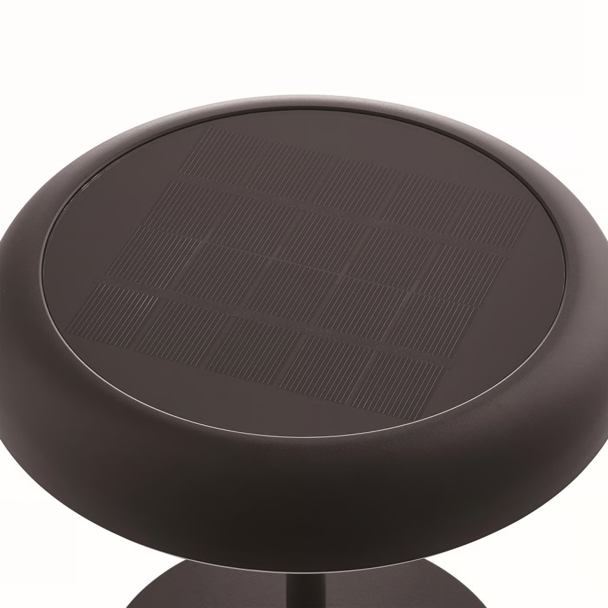 Nordlux - Lâmpada Solar LED ELMER LED/2W/3,7V IP44 preta