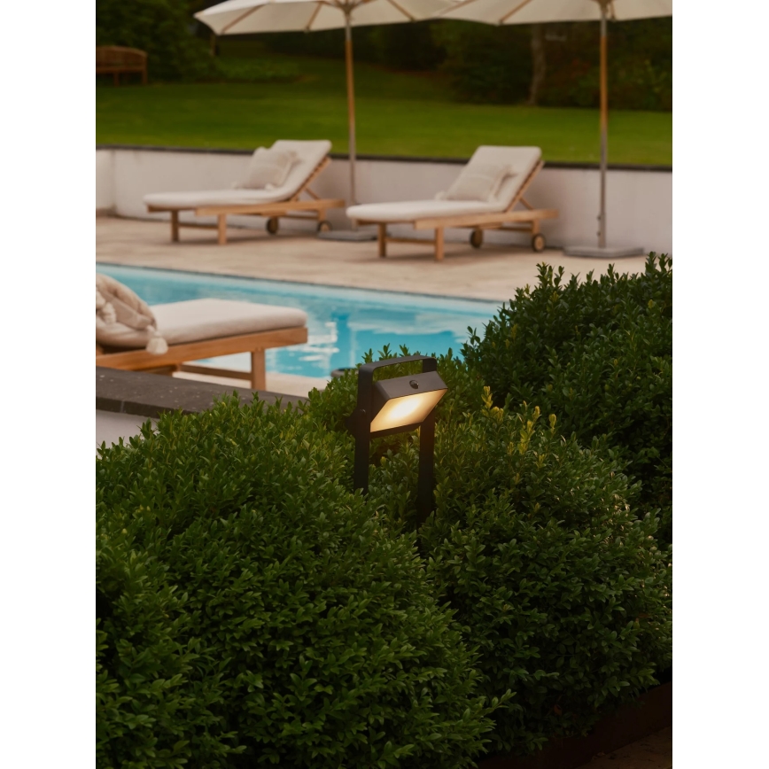 Nordlux - Lâmpada Solar LED SAULIO LED/4,45W/3,7V IP44 2000 mAh