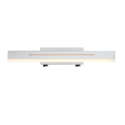Nordlux - Iluminação de espelho para banheiro LED regulável OTIS LED/14W/230V IP44 40 cm prata