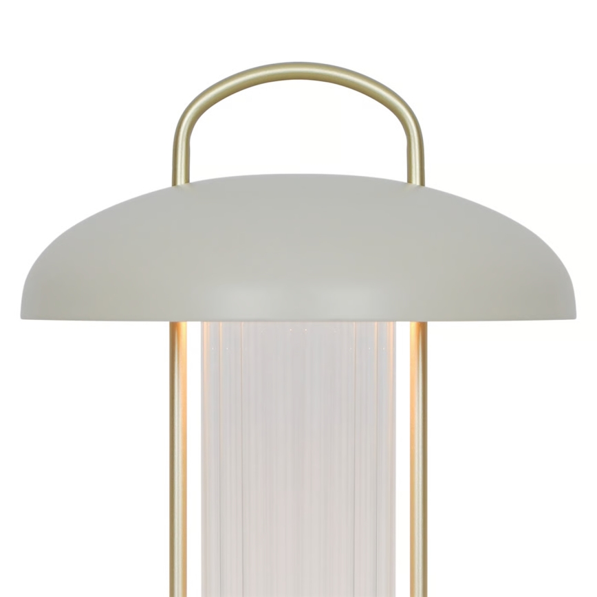 Nordlux - Lâmpada de Mesa Tátil Recarregável LED Dimerizável MIRANO LED/3W/3,7V bege