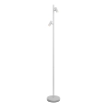 Nordlux - LED Regulação táctil candeeiro de chão OMARI 2xLED/3,2W/230V branco