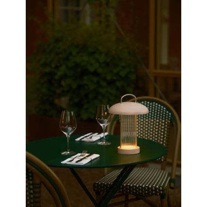Nordlux - LED Candeeiro de mesa tátil recarregável dimerizável MIRANO LED/3W/3,7V rosa