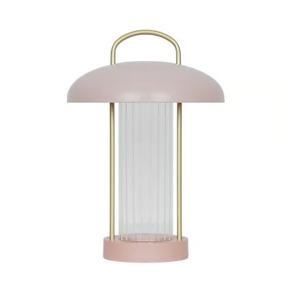 Nordlux - LED Candeeiro de mesa tátil recarregável dimerizável MIRANO LED/3W/3,7V rosa