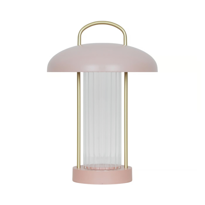 Nordlux - LED Candeeiro de mesa tátil recarregável dimerizável MIRANO LED/3W/3,7V rosa