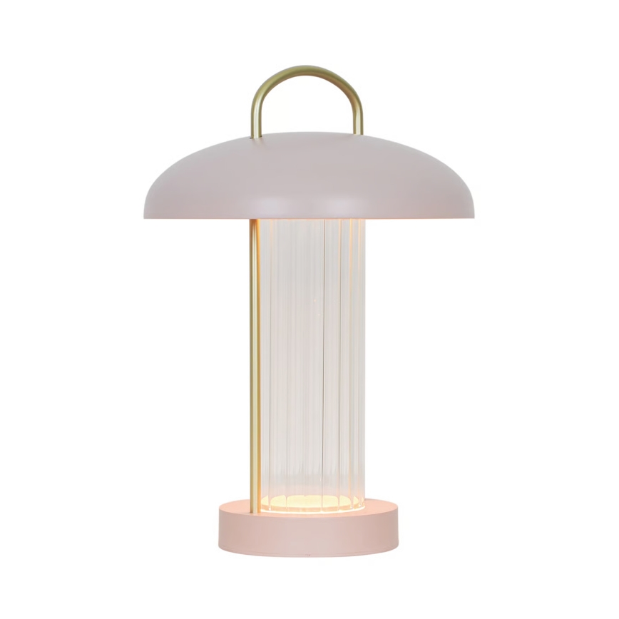 Nordlux - LED Candeeiro de mesa tátil recarregável dimerizável MIRANO LED/3W/3,7V rosa