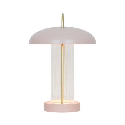 Nordlux - LED Candeeiro de mesa tátil recarregável dimerizável MIRANO LED/3W/3,7V rosa