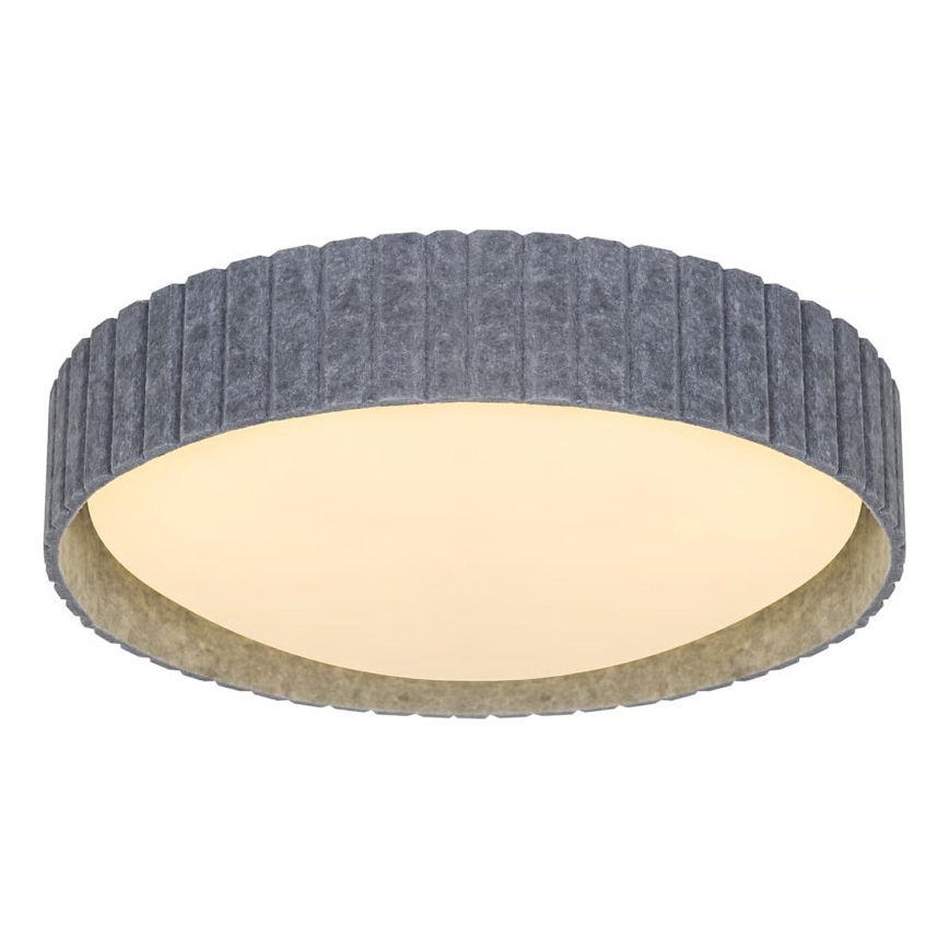 Nordlux - Luminária de teto CORATO 3xE14/15W/230V Ø 42 cm cinza